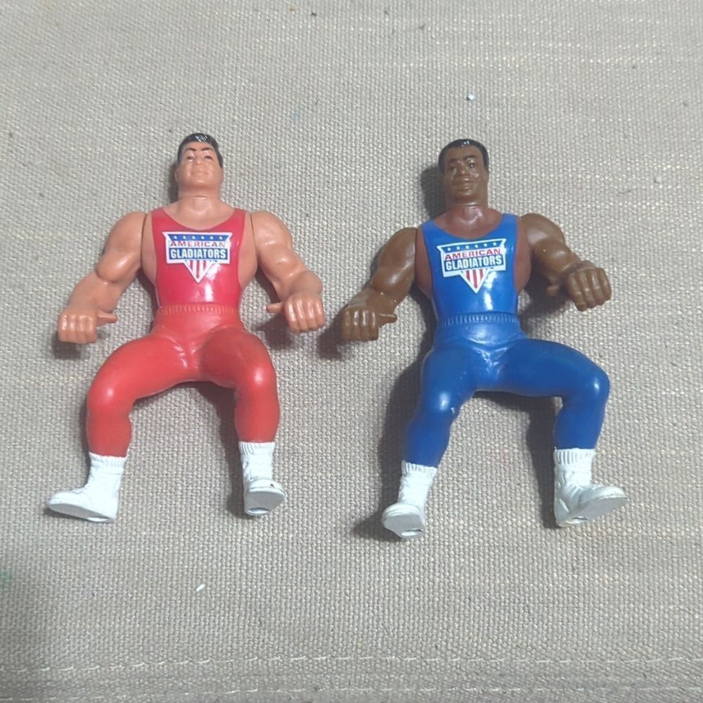 Vintage S. Goldwyn 1991‎ American Gladiators Blue, red